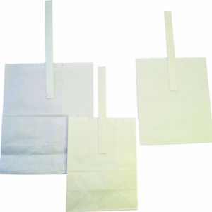 1 Peck Plain White Paper Bag